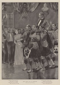 Réveillon du Nouvel An en caserne - Richard Caton Woodville junior
